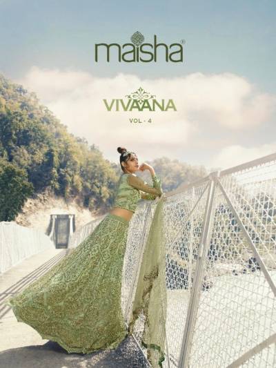 Vivana Vol 4 By Maisha Designer Partywear Lehenga Choli 